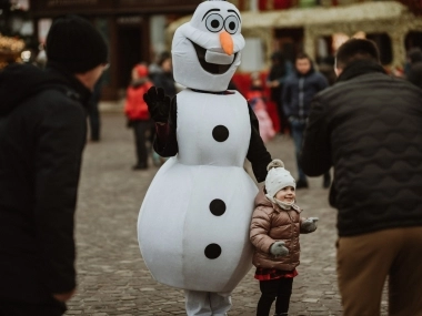 Wizyta Św. Mikołaja na Rynku w Rzeszowie, grudzień 2019 - 13