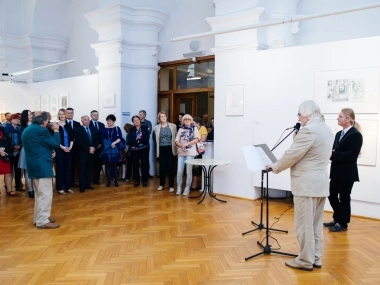 Wernisaż wystawy \"Franciszek Starowieyski 1930 - 2009 - przyjaźnie paryskie. Kolekcja A.N. Avila\" - 2